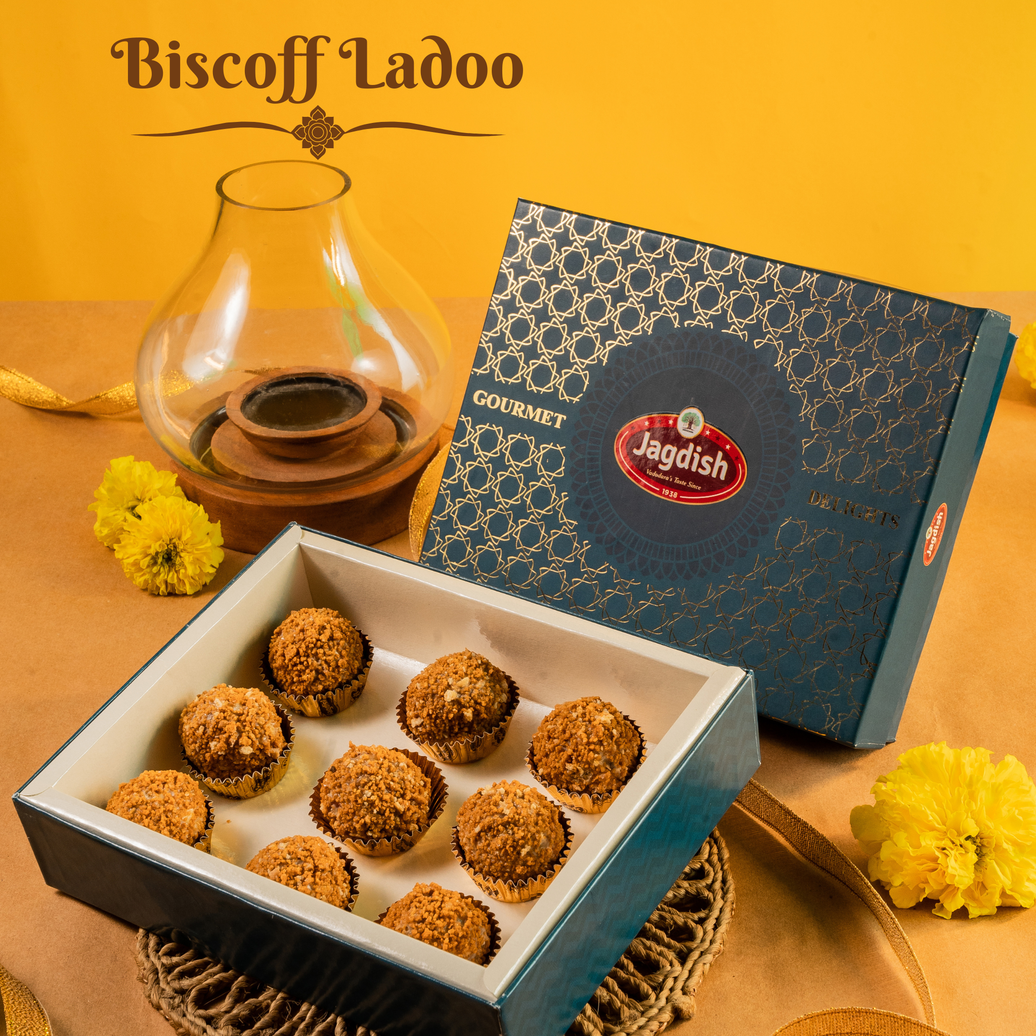 Biscoff Laddoo