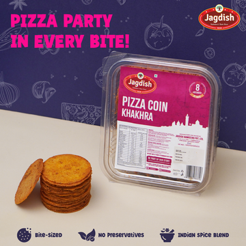 Pizza Coin Khakhra